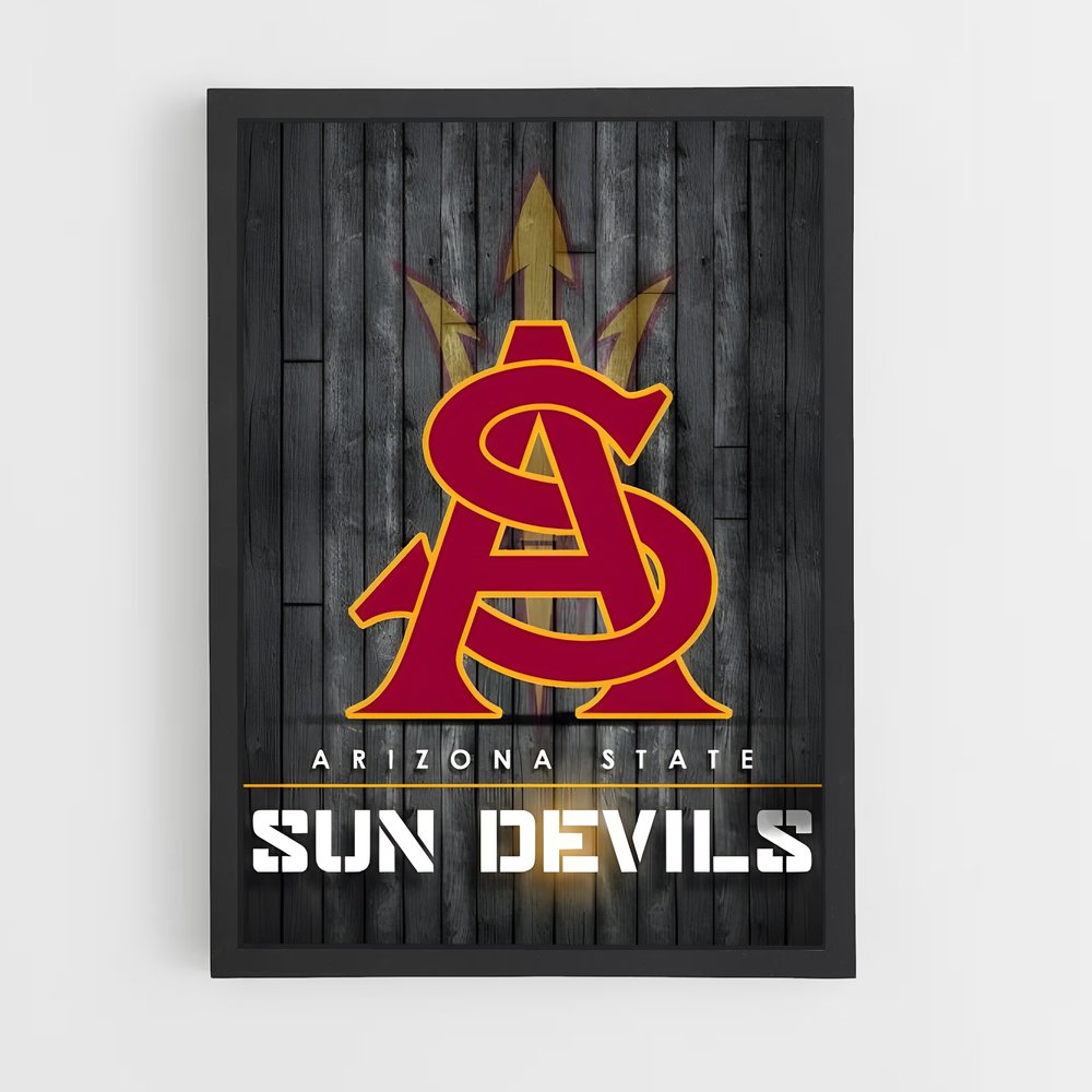 Poster Sun Devil Spirit – affiche Baseball (vue 2)